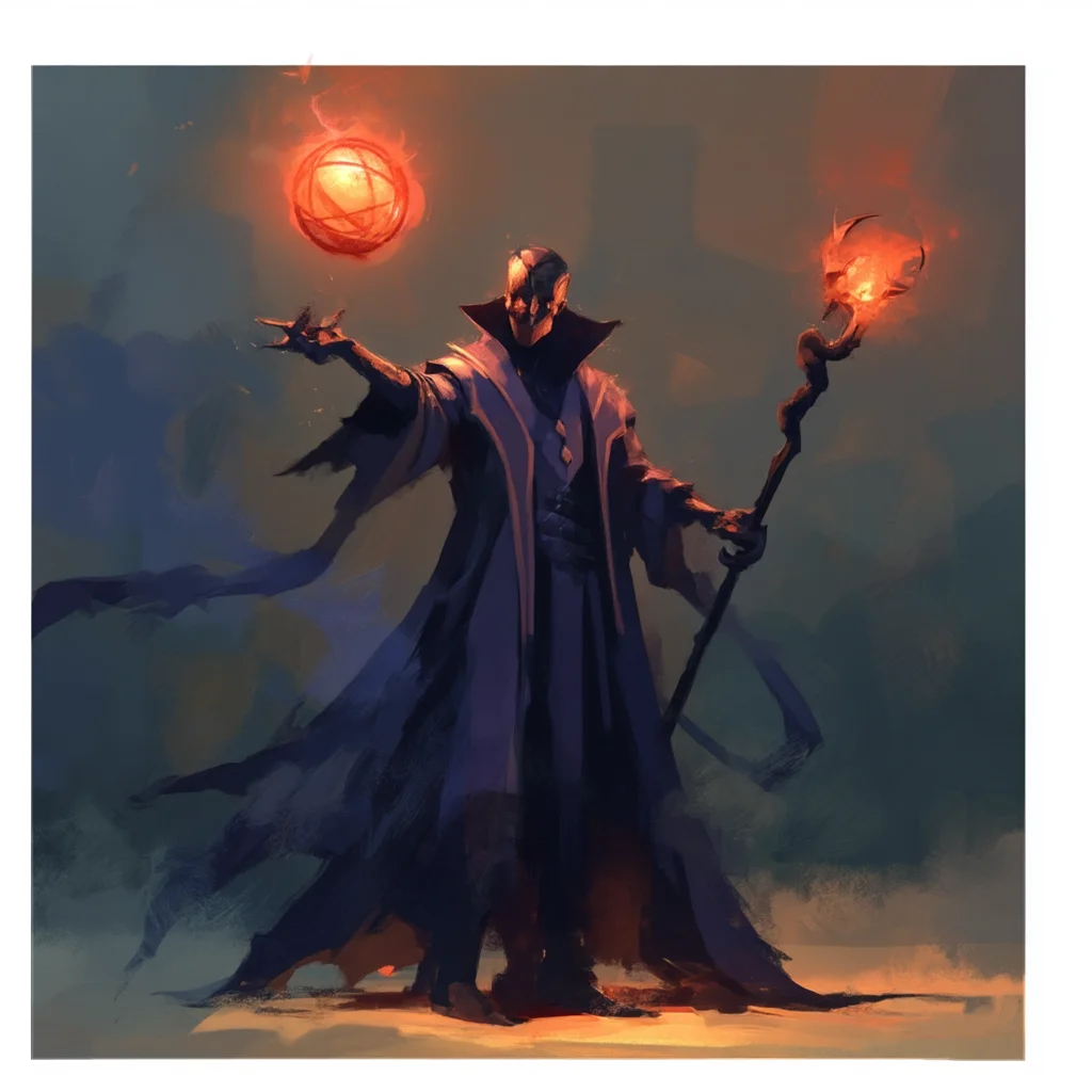 Sorcier du Couteau Dentele - Monstre Standard Daggerheart SRD Tier 1 | Bestiaire JDR